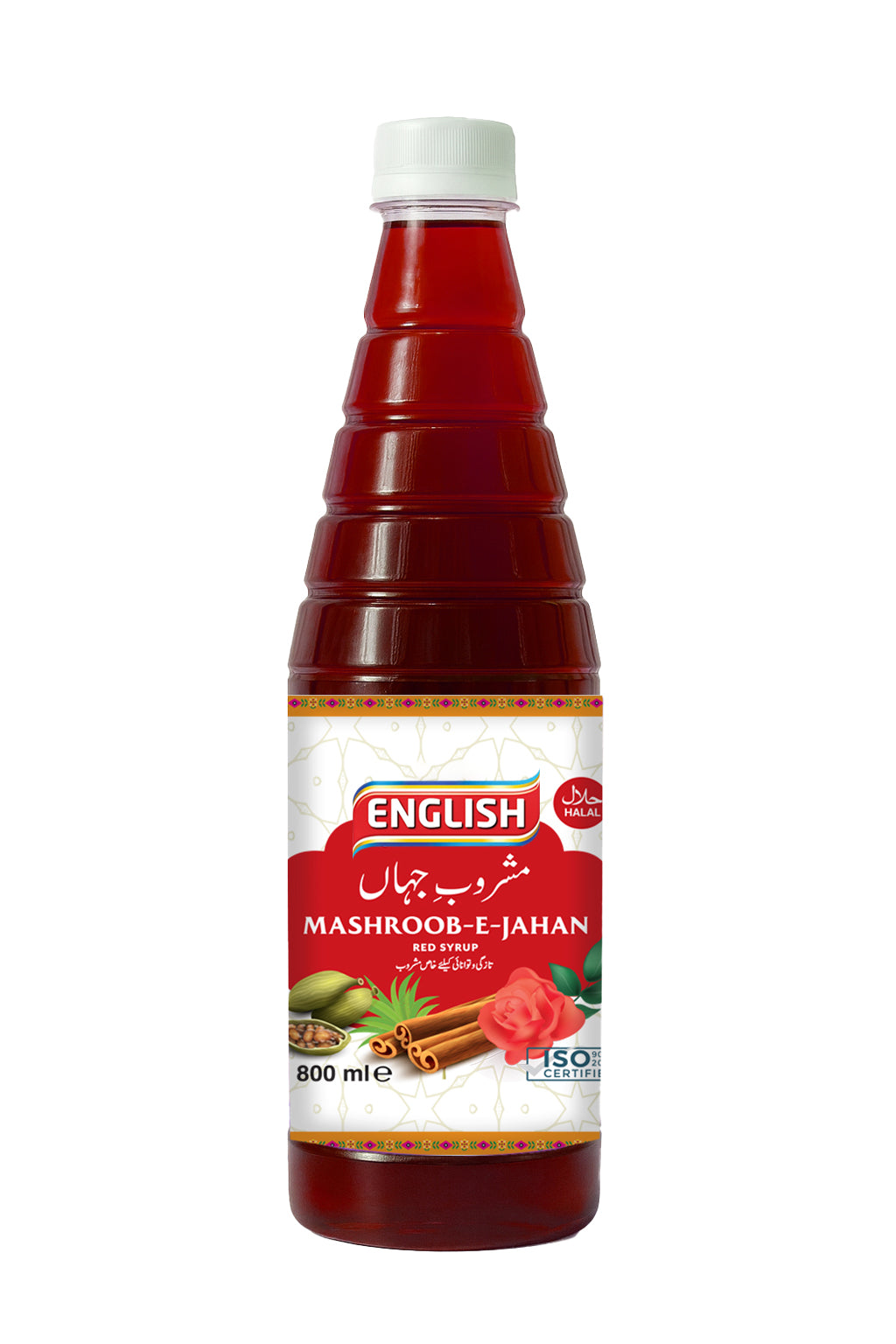 Mashroob-e-jahan Red Syrup - 800 ml