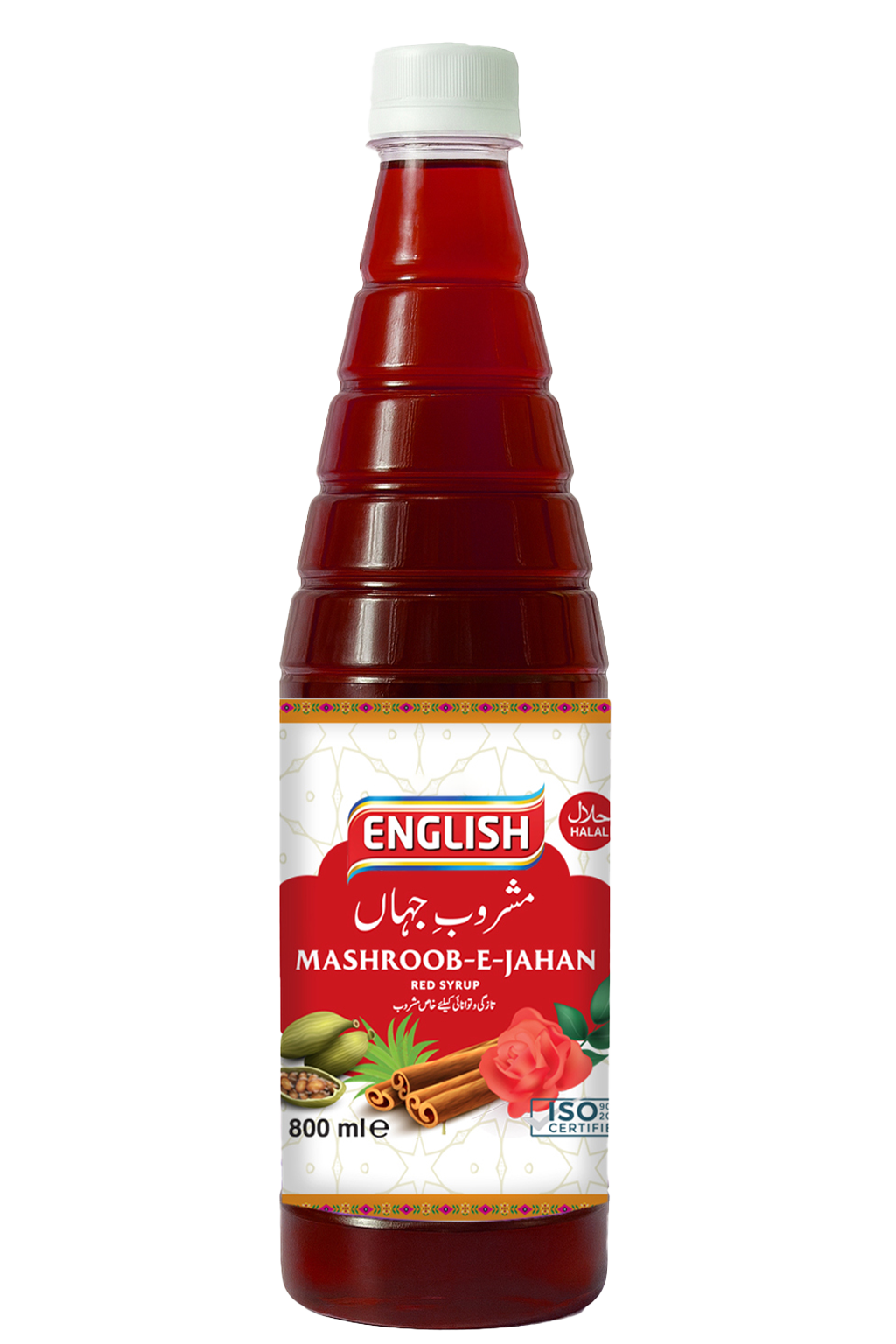 Mashroob-e-jahan Red Syrup  - 800 ml