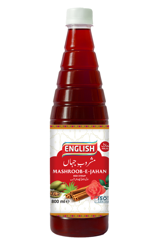 Mashroob-e-jahan Red Syrup  - 800 ml